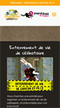 Mobile Screenshot of paintball-du-bassin.com